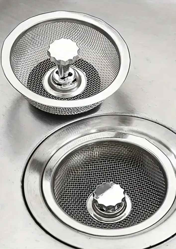 Filtru plasă din inox pentru chiuvetă