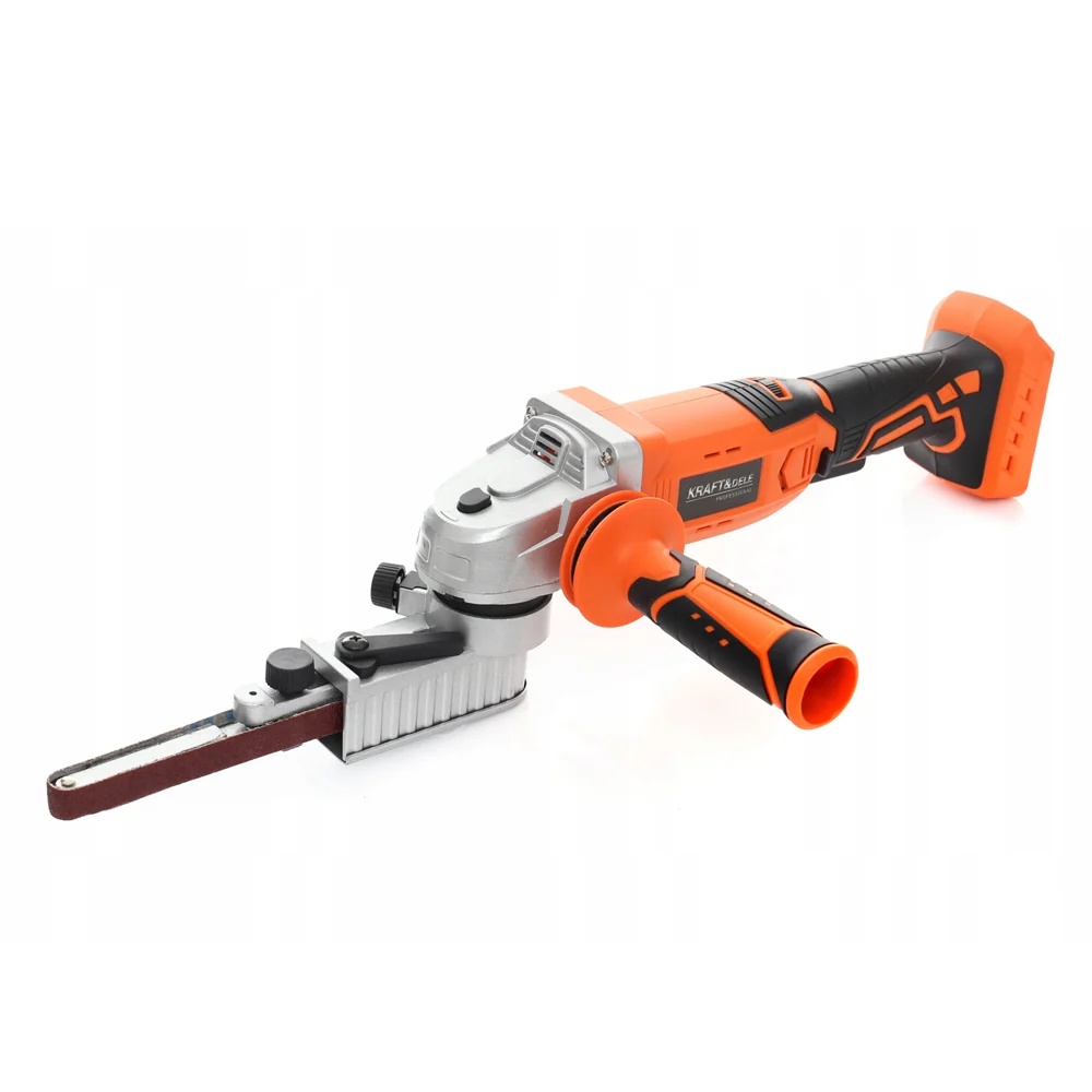 Polizor unghiular cu banda Kraft&Dele KD1774, 18V, 8m/s, fara acumulator si incarcator ( PROSERIES )