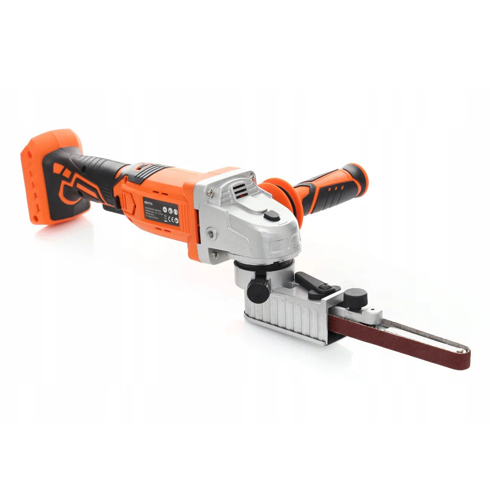 Polizor unghiular cu banda Kraft&Dele KD1774, 18V, 8m/s, fara acumulator si incarcator ( PROSERIES )