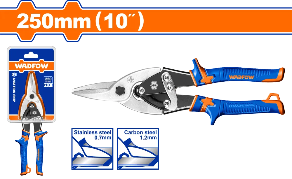 Foarfeca tabla dreapta Wadfow, 10"/250mm