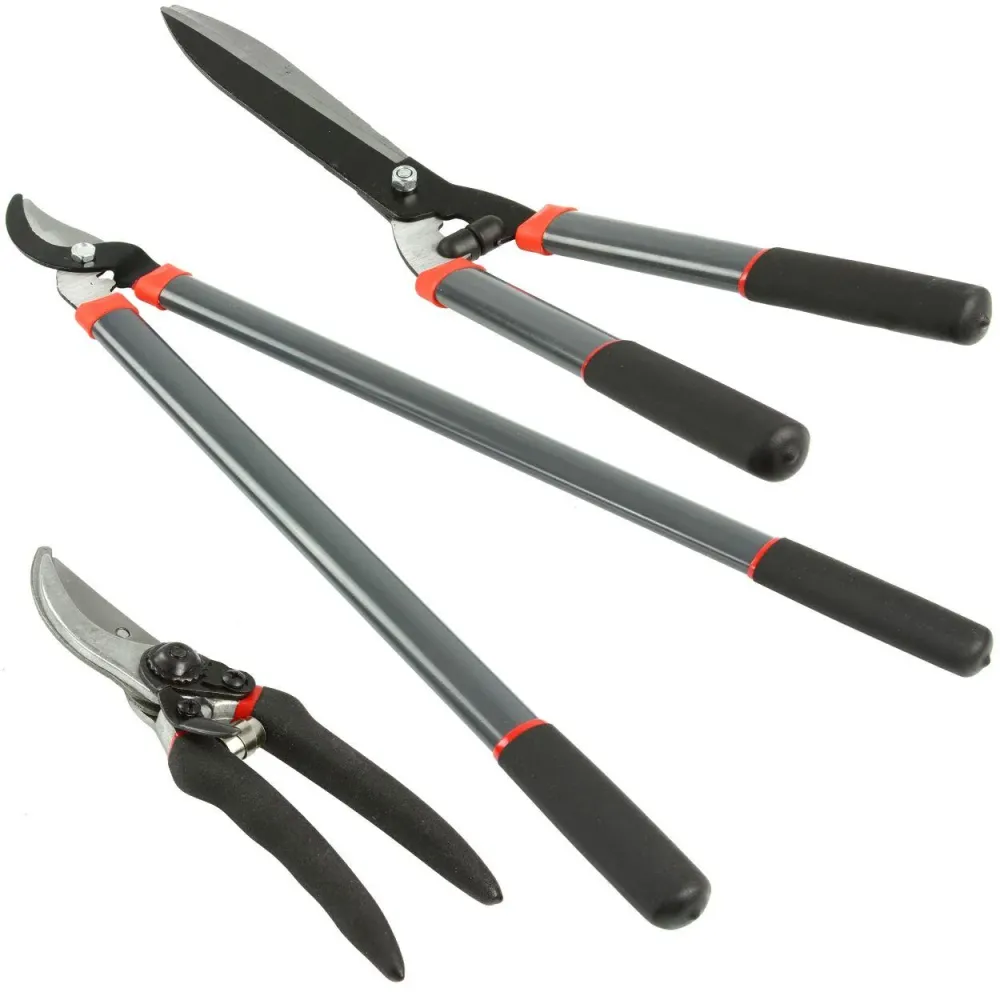 Set Foarfeci de gradinarit 3 bucati,Set unelte de tăiere pentru grădină
