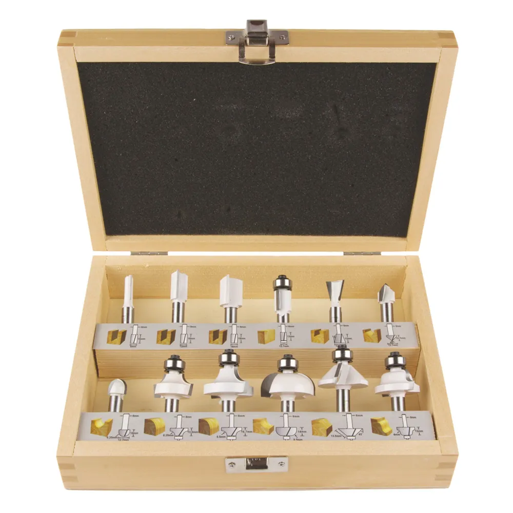Set de frezatoare pentru lemn Makita D-53556