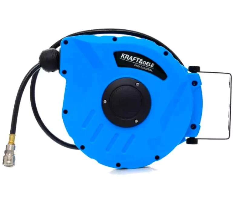 Furtun Pneumatic cu Tambur 10m 1/4" 8bar/24bar, Kraft&Dele KD1460