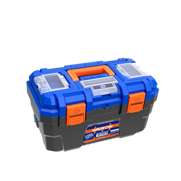 Cutie plastic pentru scule Wadfow, tava detasabila, dimensiune 480x280x260mm, incarcare maxima 18kg