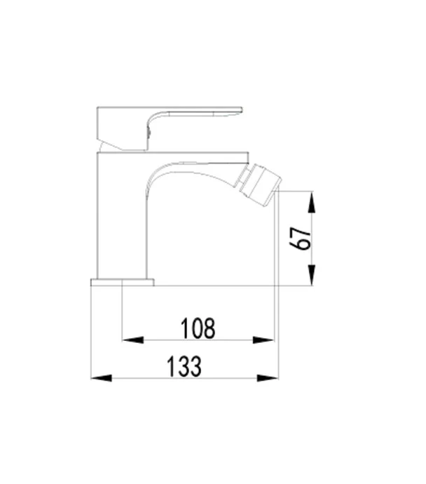 Baterie Bideu Wellis Mamba Black 45x133x127 mm
