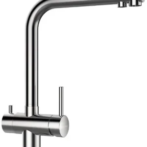 Baterie Bucatarie Schock VITUS cu 3 Cai Inox Periat