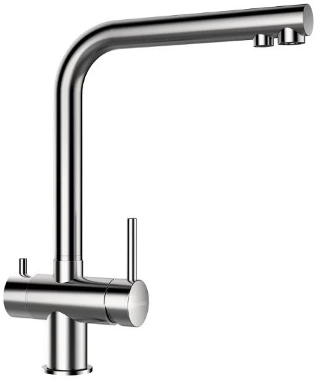 Baterie Bucatarie Schock VITUS cu 3 Cai Inox Periat