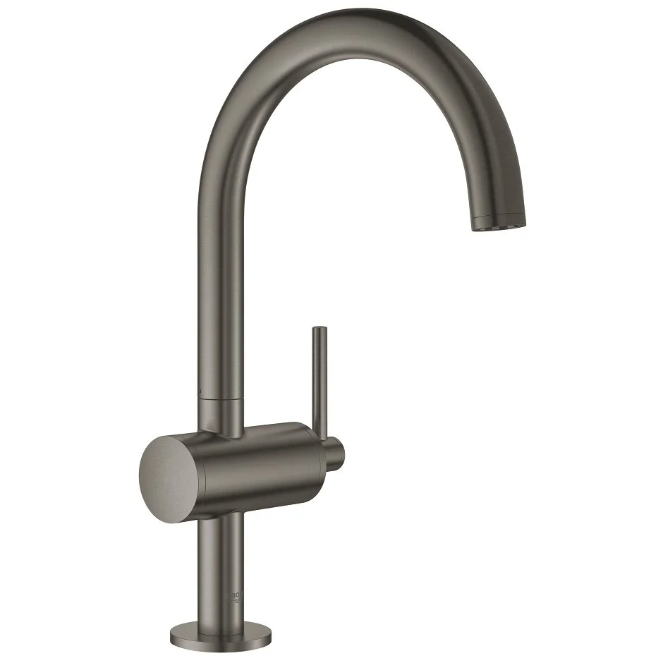 Baterie chiuveta baie antracit mat Grohe Atrio L