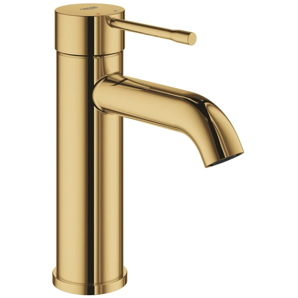 Baterie chiuveta baie aurie Grohe Essence, S fara ventil