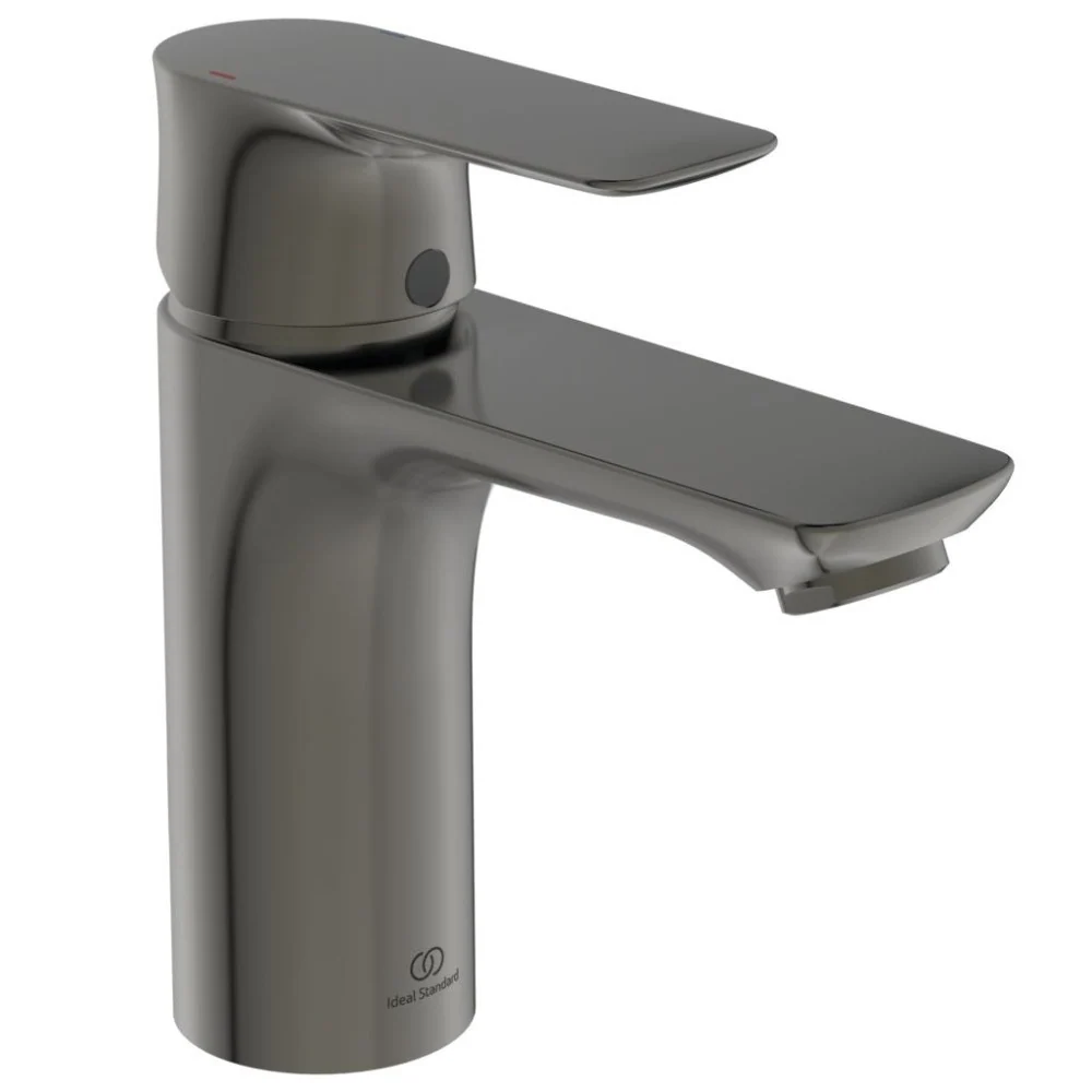 Baterie chiuveta baie gri inchis Ideal Standard Connect Air FirmaFlow, fara ventil