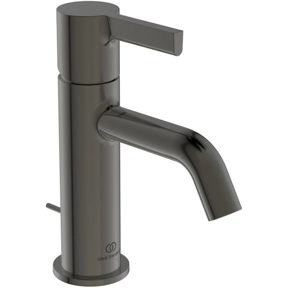 Baterie chiuveta baie gri lucios Ideal Standard Joy, cu ventil pop-up