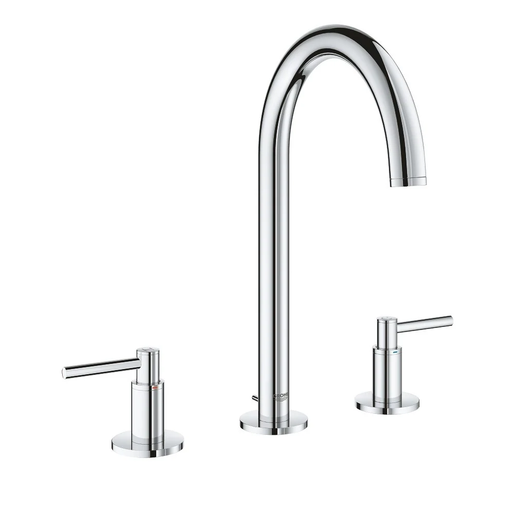 Baterie chiuveta baie Grohe Atrio M, dubla comanda, manere levier