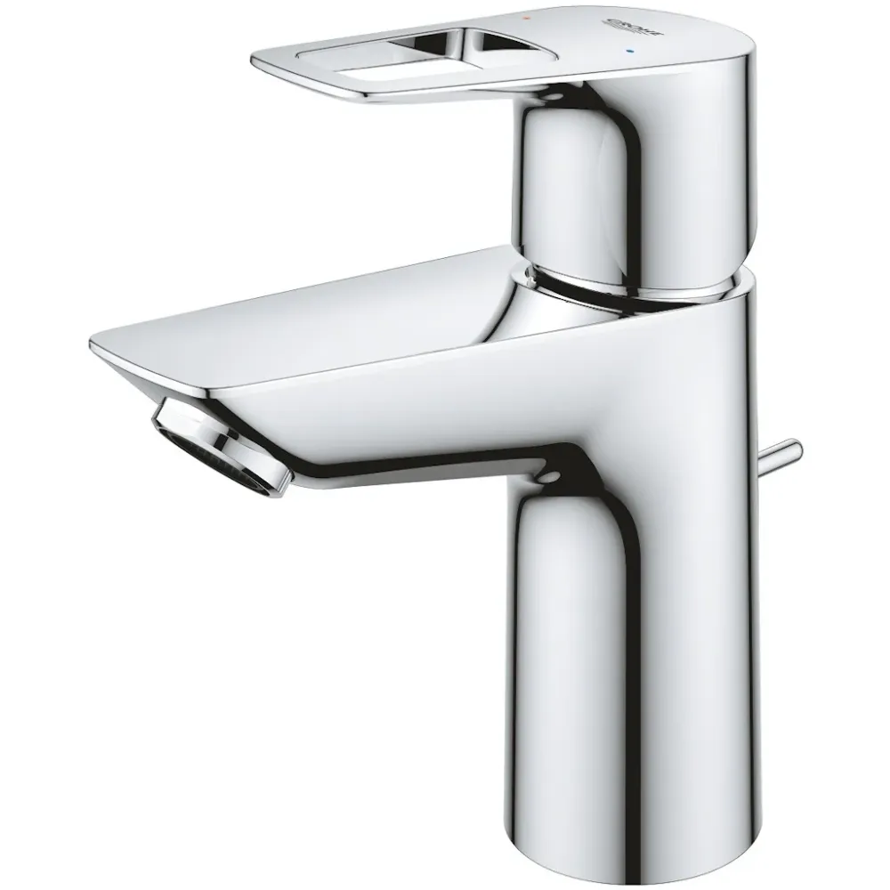 Baterie chiuveta baie Grohe BauLoop, cu ventil pop-up marime S, crom