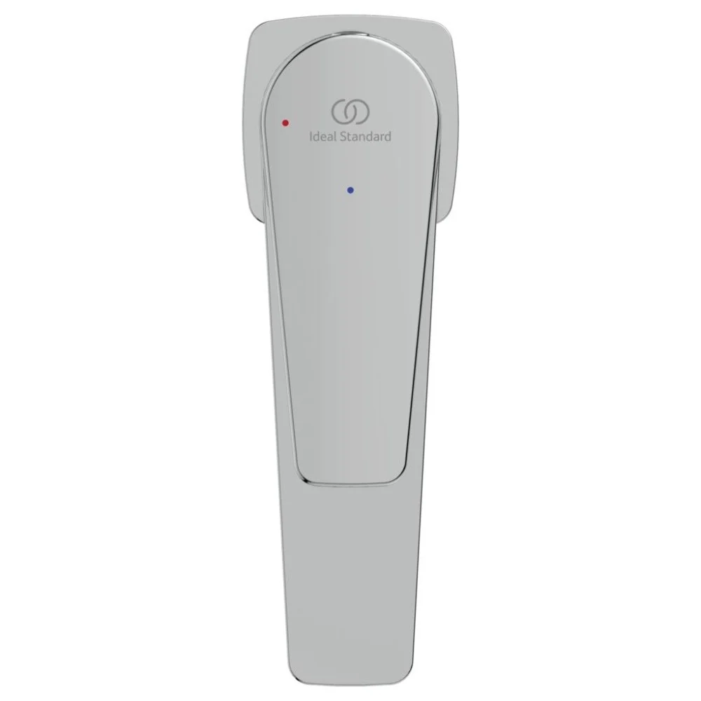 Baterie chiuveta baie Ideal Standard Cerafine D, H14 cm, ventil pop-up metalic