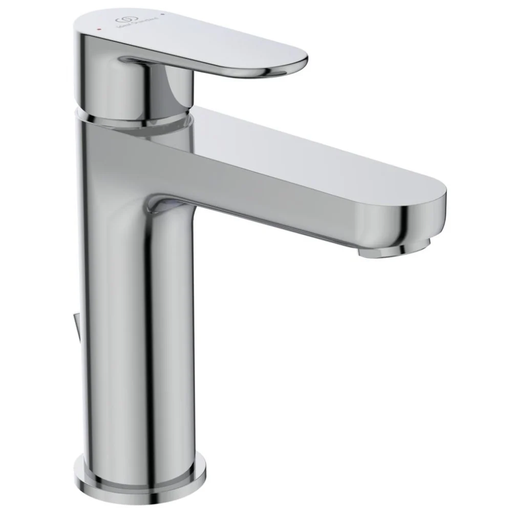 Baterie chiuveta baie Ideal Standard Cerafine O, H17 cm, ventil pop-up metalic