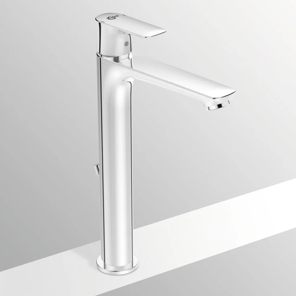 Baterie chiuveta baie inalta Ideal Standard Connect Air, cu ventil pop-up, H30 cm
