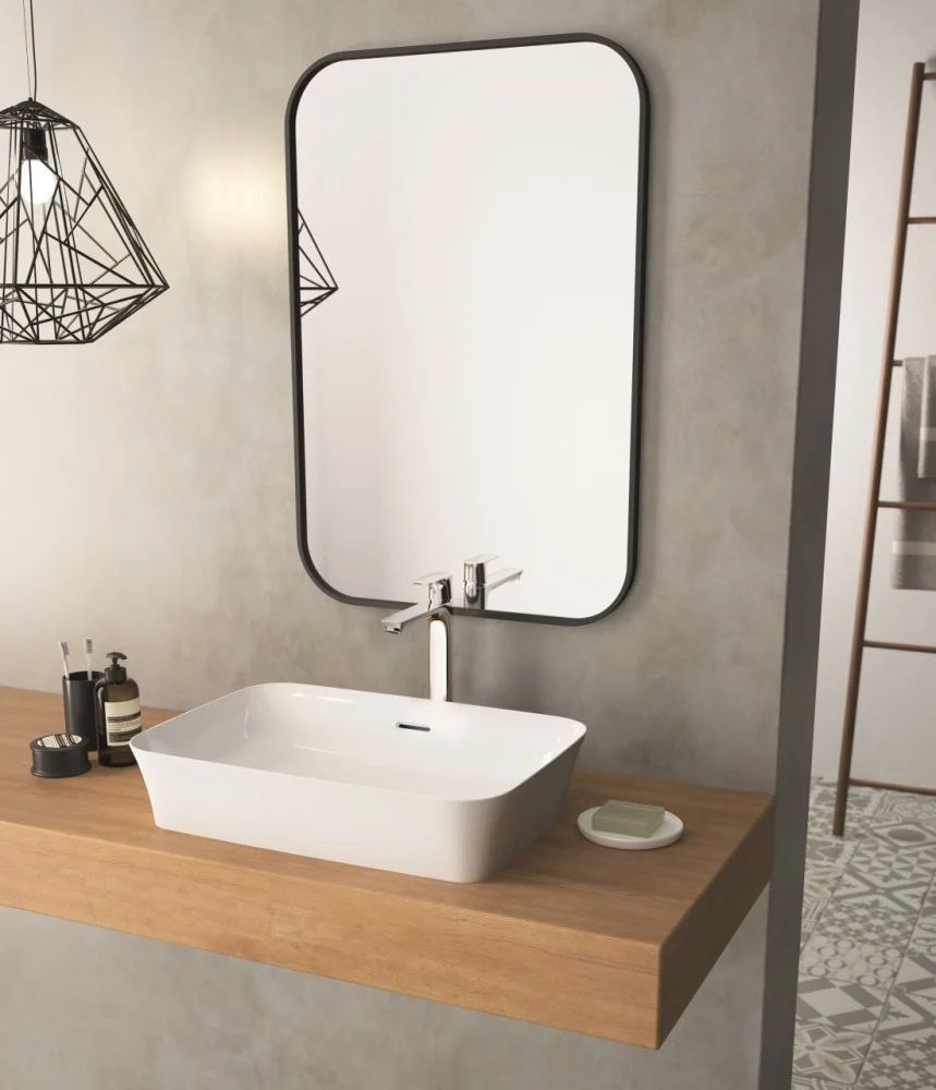 Baterie chiuveta baie inalta Ideal Standard Connect Air, cu ventil pop-up, H30 cm