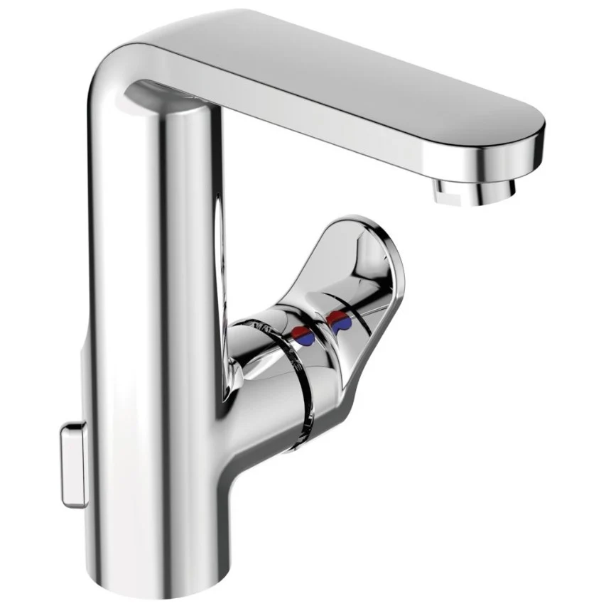 Baterie chiuveta baie inalta Vidima One, H22 cm, set scurgere cu tija