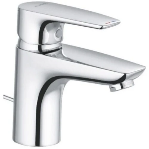 Baterie chiuveta baie Kludi Pure&Solid, H13 cm, ventil pop-up metalic
