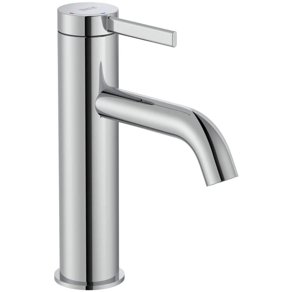 Baterie chiuveta baie Roca Ona, cu ventil click-clack H18 cm