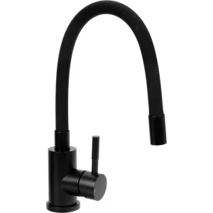 BATERIE ''FLEXIBLE BLACK'', PIPĂ FLEXIBILĂ, NEGRU