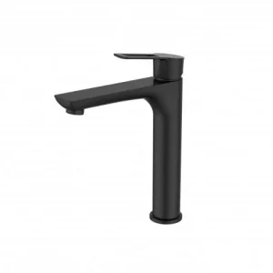 Baterie inalta lavoar / chiuveta Arezzo BLACKFIELD, cu montaj pe blat – negru