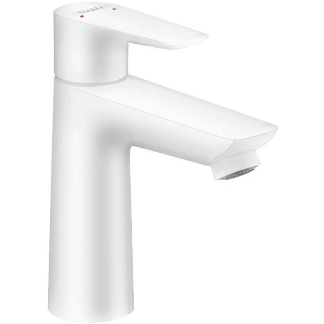 Baterie lavoar alba mat Hansgrohe Talis E 110 Cold Start
