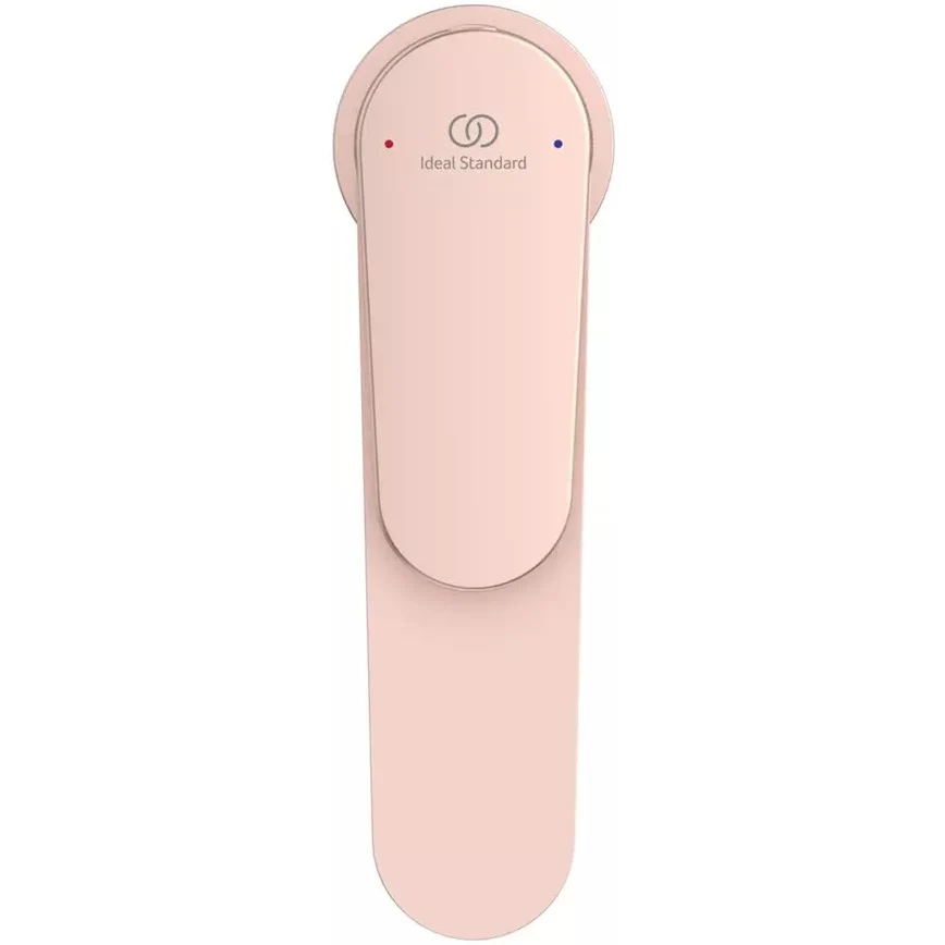 Baterie lavoar aurie roze mat Ideal Standard Cerafine O cu ventil click-clack