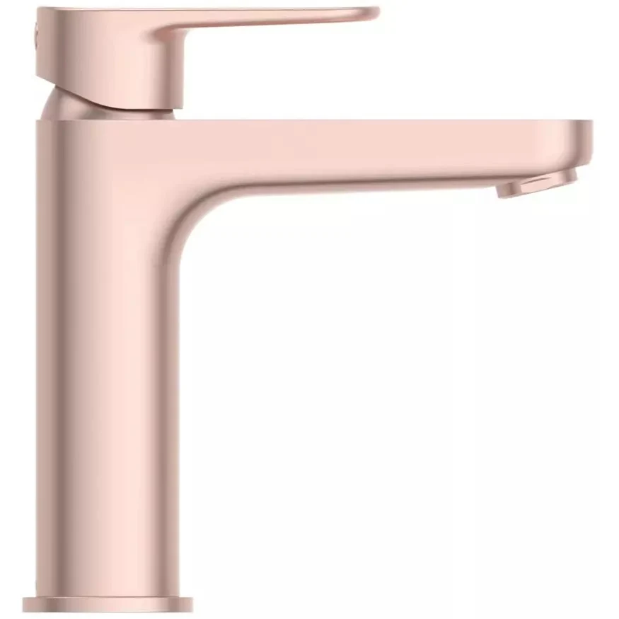 Baterie lavoar aurie roze mat Ideal Standard Cerafine O cu ventil click-clack