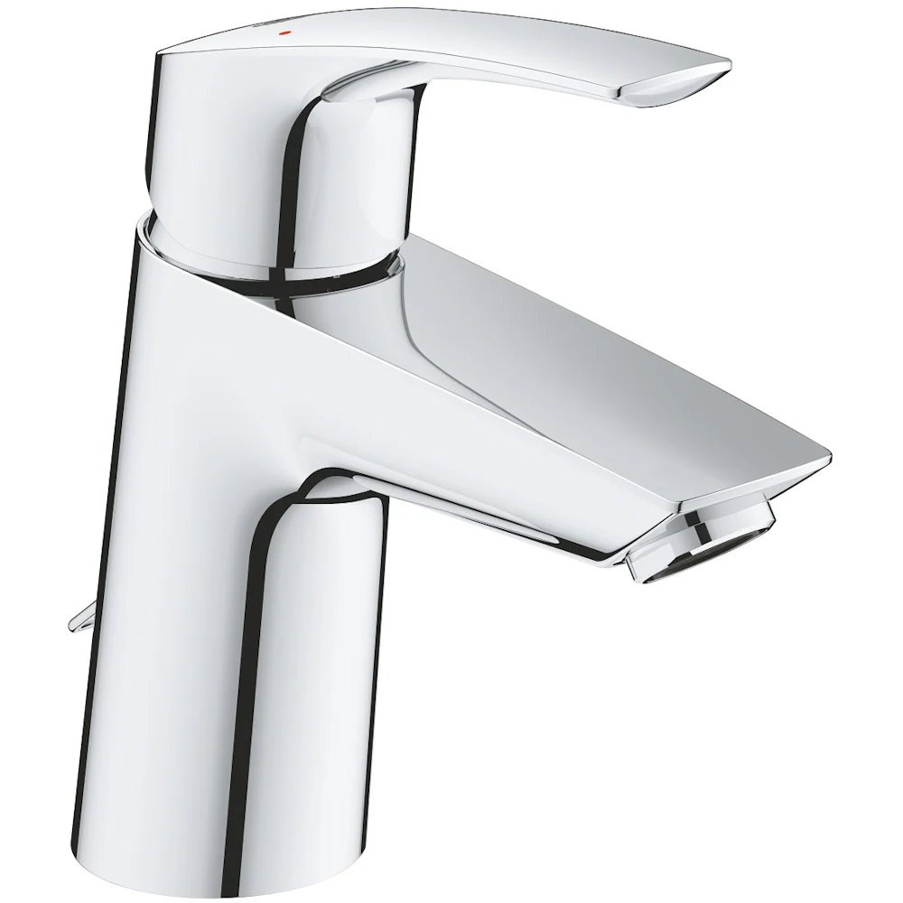 Baterie lavoar baie Grohe Eurosmart, H15 cm cu lant retractabil, marime S