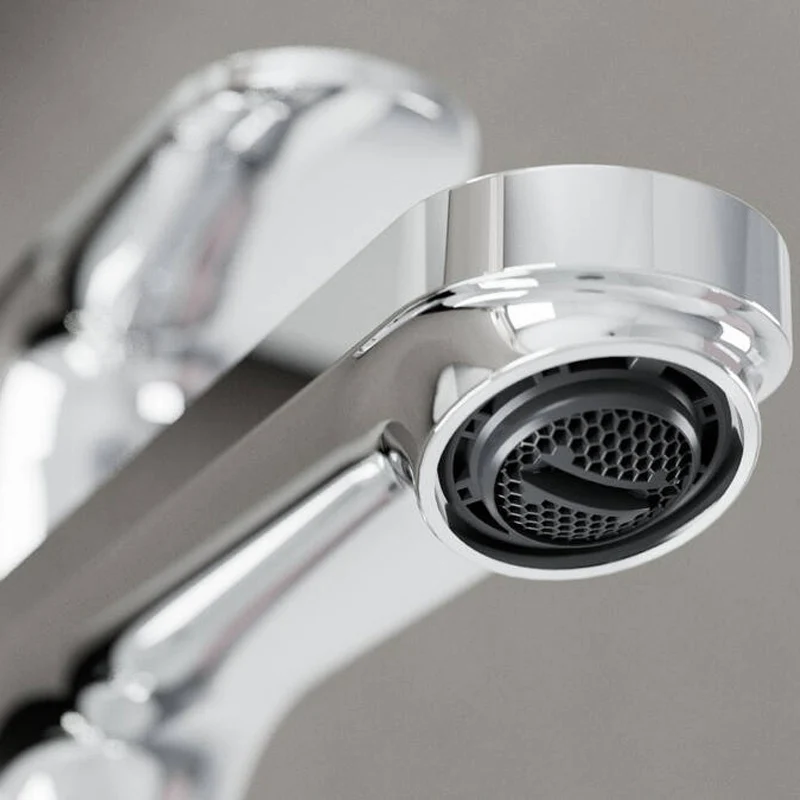 Baterie lavoar pe blat Cold Start Hansgrohe Rebris S, cu ventil metalic pop-up, crom
