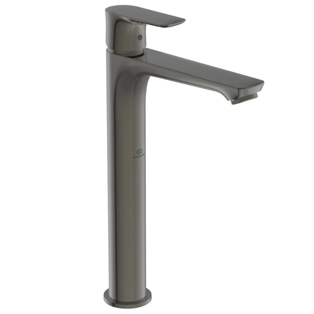 Baterie lavoar pe blat gri Ideal Standard Connect Air, fara ventil