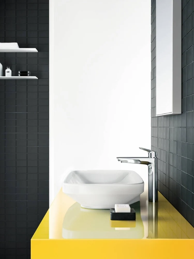Baterie lavoar pe blat Hansgrohe Logis 190, fara ventil