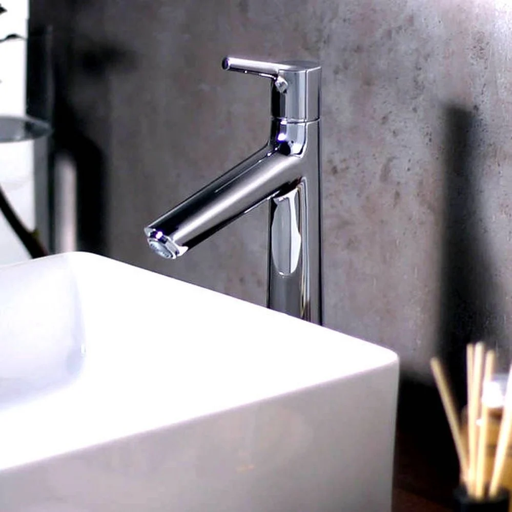 Baterie lavoar pe blat Hansgrohe Talis S 190, fara ventil