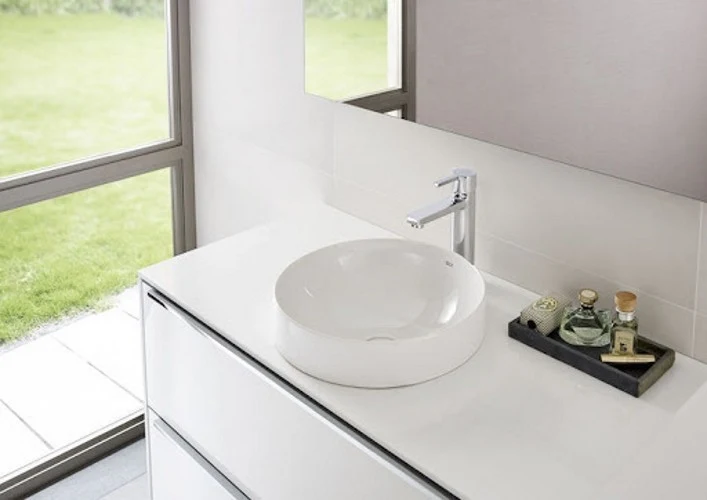 Baterie lavoar pe blat Roca Naia, fara ventil