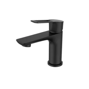 Baterie Lavoar / chiuveta Arezzo BLACKFIELD, cu montaj pe lavoar – negru