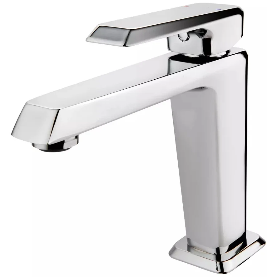 Baterie lavoar crom FDesign Brina, cu ventil click-clack