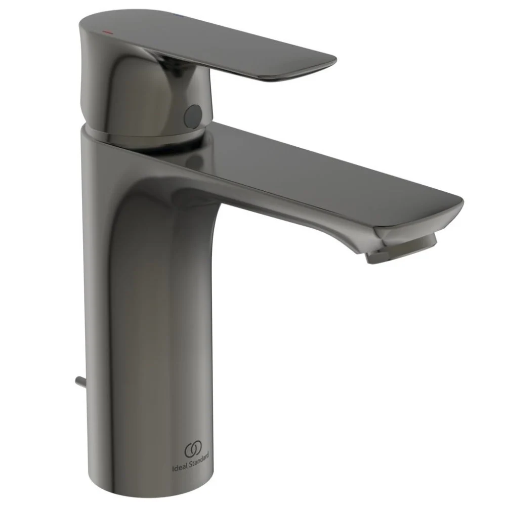 Baterie lavoar gri Ideal Standard Connect Air Grande FirmaFlow, cu ventil metalic