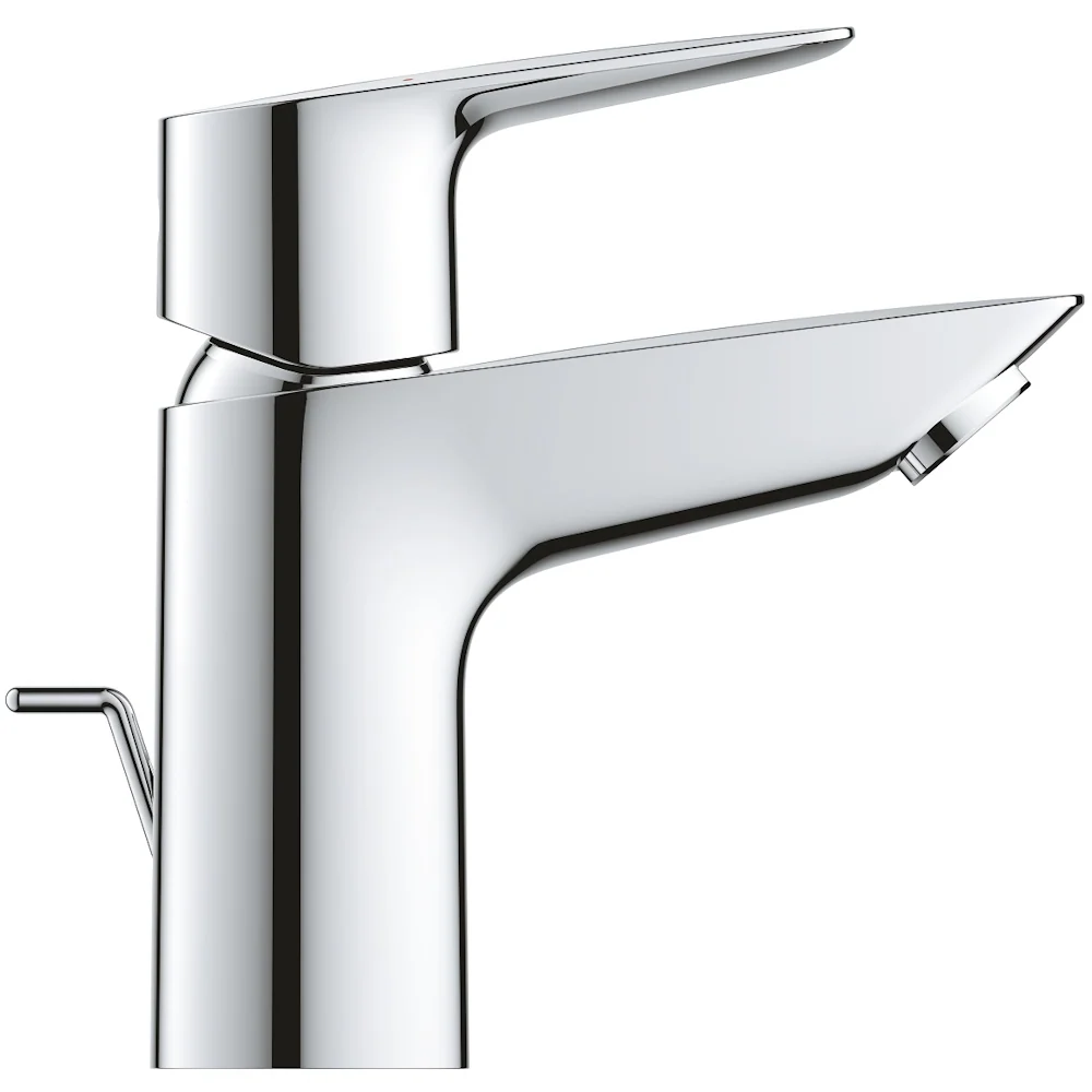 Baterie lavoar Grohe BauEdge cu ventil pop-up, marime S, crom