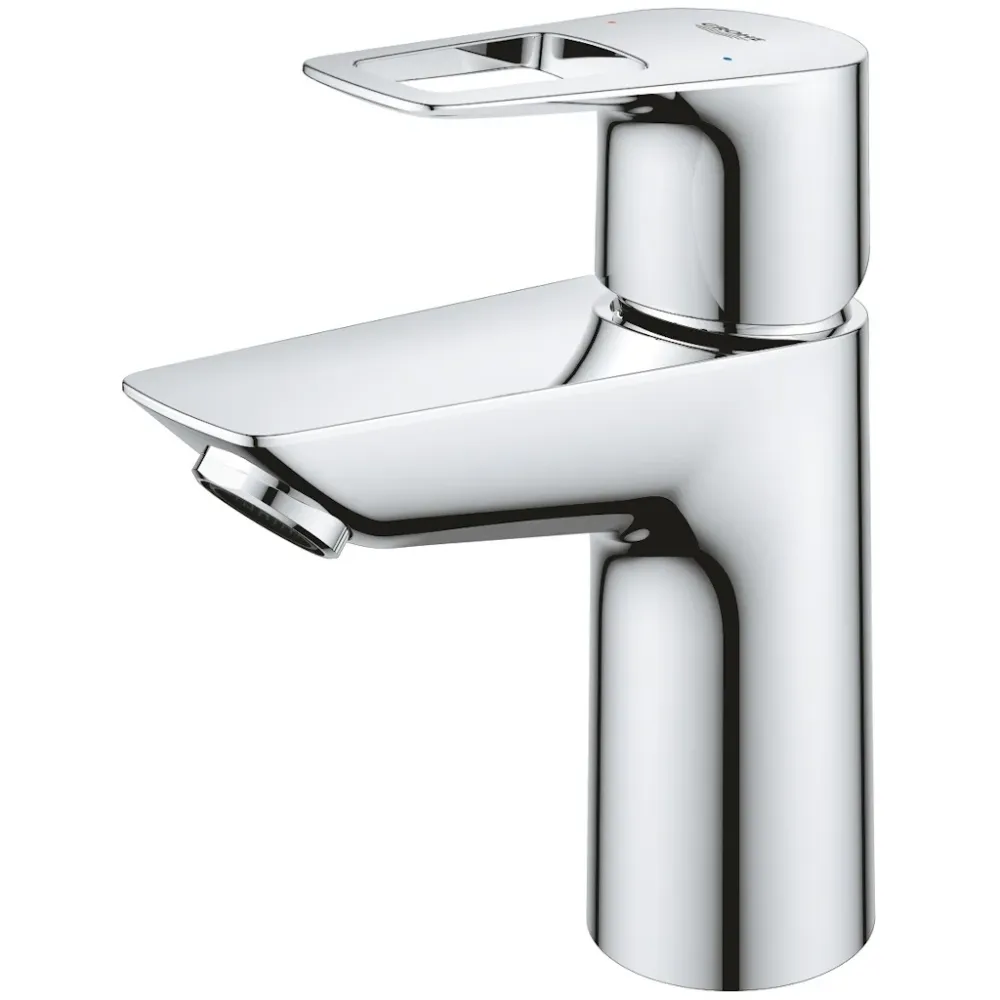 Baterie lavoar Grohe BauLoop, fara ventil marime S, crom