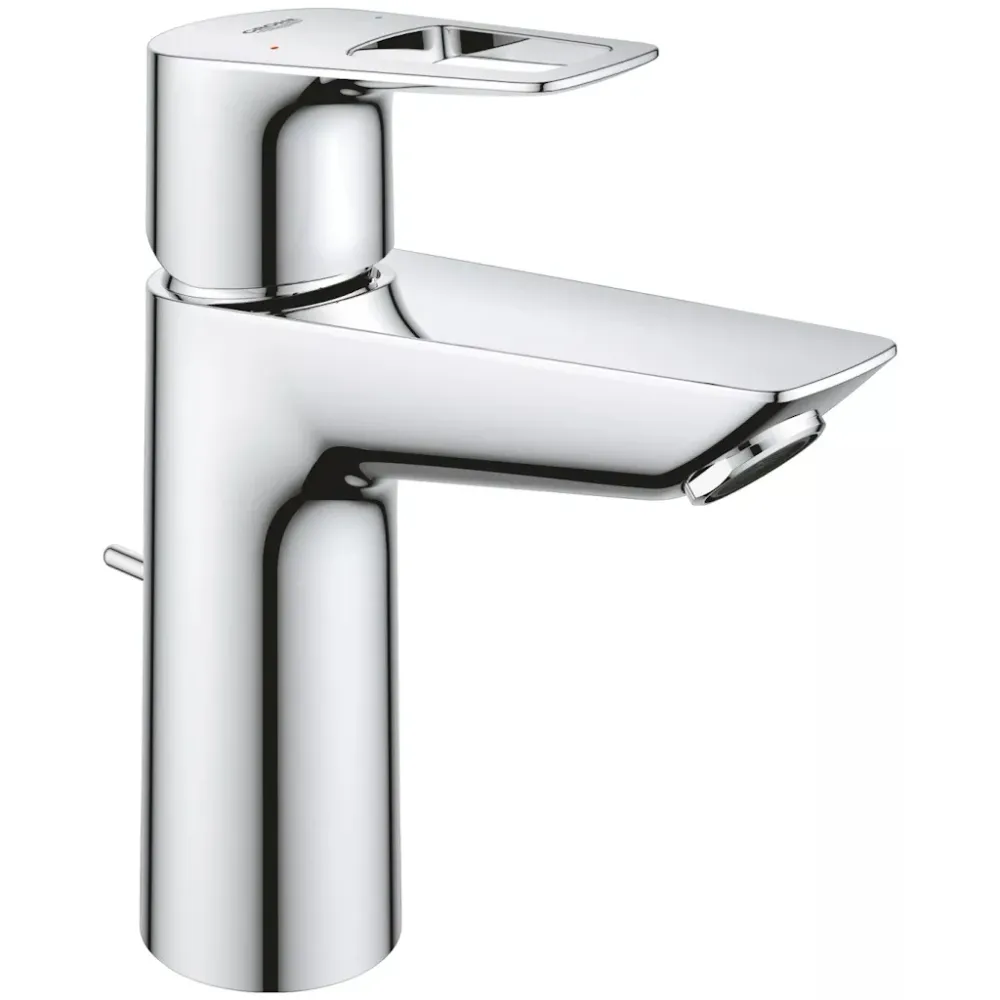 Baterie lavoar Grohe BauLoop, cu ventil pop-up marime M, crom