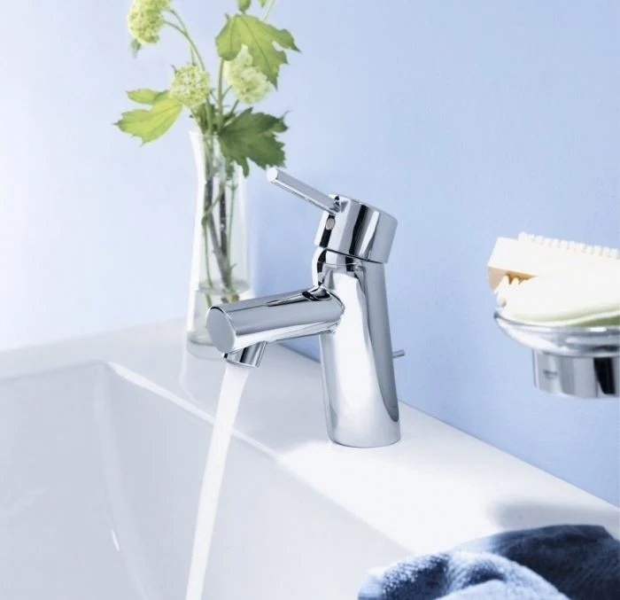 Baterie lavoar Grohe Concetto, cu ventil pop-up, marime S