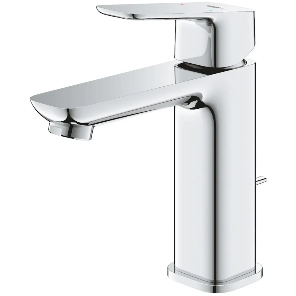 Baterie lavoar Grohe Cubeo, cu ventil pop-up, marime M, crom