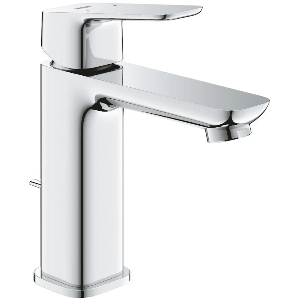 Baterie lavoar Grohe Cubeo, cu ventil pop-up, marime M, crom