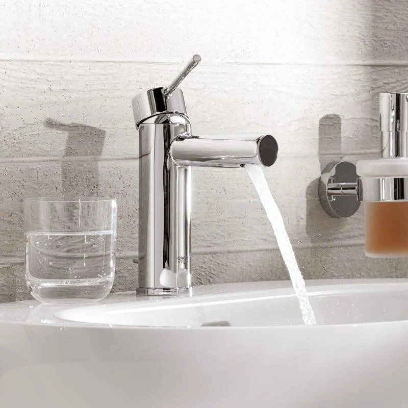 Baterie lavoar Grohe Essence, cu ventil pop-up, coldstart, marime S