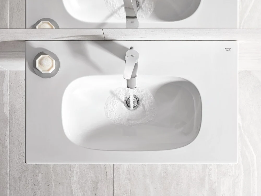 Baterie lavoar Grohe Eurosmart, cu ventil pop-up, marime M