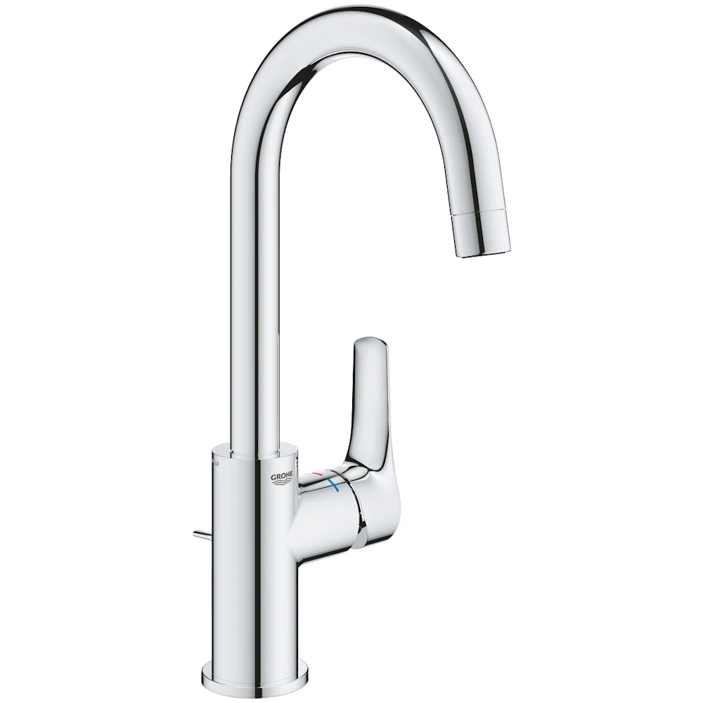Baterie lavoar Grohe Eurosmart cu ventil pop-up, marime L, crom