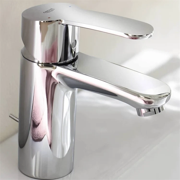 Baterie lavoar Grohe Eurostyle Cosmopolitan, cu limitator debit si ventil pop-up, marime S