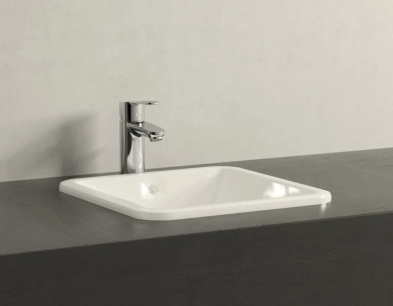 Baterie lavoar Grohe Eurostyle Cosmopolitan, cu limitator debit si ventil pop-up, marime S
