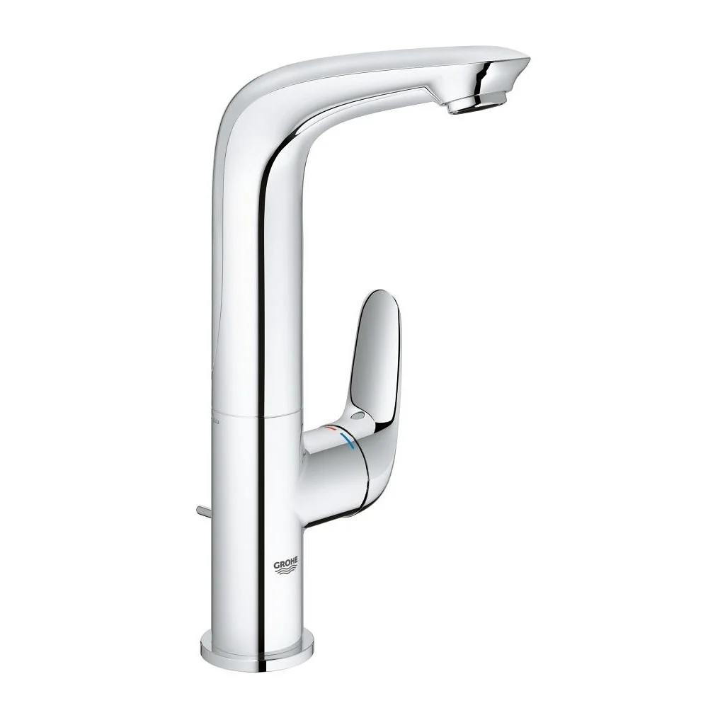 Baterie lavoar Grohe Eurostyle, cu maner plin, crom, marime L